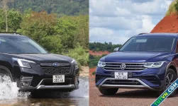 Subaru Forester và Volkswagen Tiguan đua giảm giá trăm triệu đồng