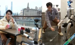 Chi 1.400 USD thuê robot hình người làm việc nhà