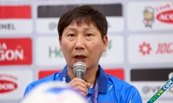 HLV Kim Sang-sik: 'Mong ghi nhiều bàn vào lưới Lào'
