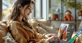 Lenovo ra mắt laptop Yoga Slim 9i trang bị camera dưới màn hình