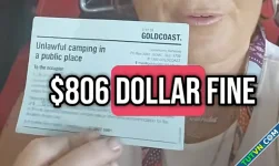 Bị phạt vì ngủ trong ôtô đỗ ở sân nhà