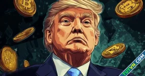 Thuế đối ứng của ông Trump thổi bay 150 tỉ USD khỏi thị trường tiền số