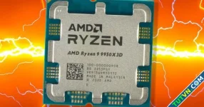 Lộ thông số AMD Ryzen 9 9950X3D với xung nhịp cao cùng 3D V-Cache