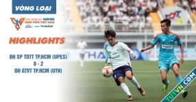 Highlight ĐH SP TDTT TP.HCM 0-2 ĐH GTVT TP.HCM | Vòng loại TNSV THACO Cup 2025