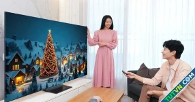 Samsung đột phá với tính năng hình nền tạo sinh trên AI TV