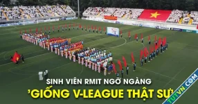 Sinh viên RMIT ngỡ ngàng với quy mô giải TNSV THACO cup 2025: &#039;Giống V-League thật sự&#039;