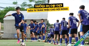 Trường ĐH ở miền Tây chi trăm triệu đầu tư cho đội bóng tham gia TNSV THACO cup 2025