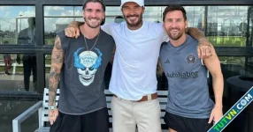 David Beckham xuất hiện tại Miami chuẩn bị đón De Paul tái hợp Messi-1.webp