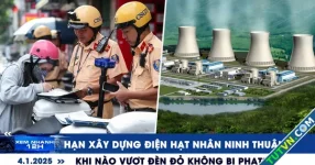 Xem nhanh 12h: Hạn xây dựng điện hạt nhân Ninh Thuận | Khi nào vượt đèn đỏ không bị phạt?