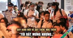 Hiệu trưởng nói về quy định mới dạy thêm, học thêm: ‘Tôi rất mừng nhưng có nhiều thứ cần suy nghĩ!’