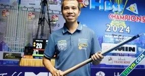 Billiards: Trần Quyết Chiến ẵm cú đúp giải thưởng nhờ sê-ri &#039;khủng&#039;