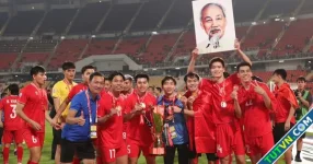 Đề xuất trao Huân chương Lao động hạng nhất cho đội tuyển Việt Nam - tân vương AFF Cup 2024