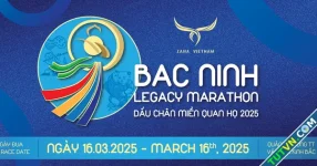 Giải Bắc Ninh Legacy Marathon - Dấu chân miền Quan họ 2025 hứa hẹn hấp dẫn