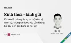 Kính thưa - kính gửi