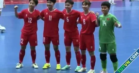 Đội tuyển futsal nữ Việt Nam thắng đậm Myanmar trận ra quân giải châu Á: K’Thủa rất hay!