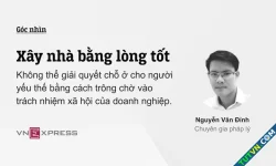 Xây nhà bằng lòng tốt