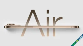 Mô phỏng độ mỏng của iPhone 17 Air