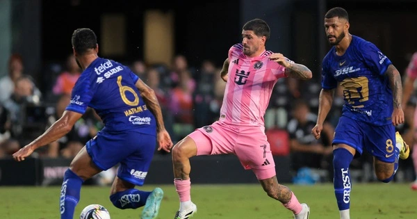De Paul thay Messi đưa Inter Miami vào tứ kết Leagues Cup-1.webp