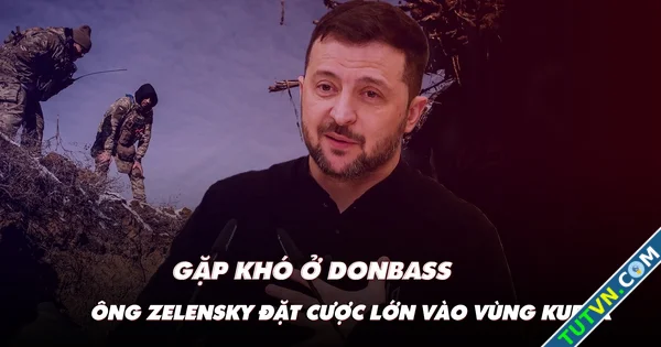 Điểm xung đột Gặp khó ở Donbass ông Zelensky đặt cược lớn vào vùng Kursk-1.webp