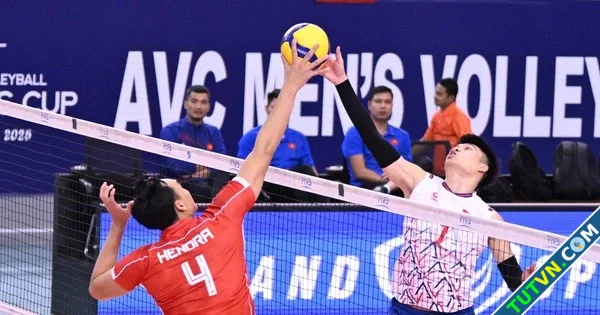 Đội tuyển nam bóng chuyền Việt Nam xếp hạng 8 giải AVC Nations Cup Vì thua đau Đài Loan-1.webp