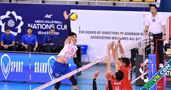 Đội tuyển Việt Nam đánh rơi chiến thắng tại giải bóng chuyền AVC Nations Cup 2025-1.webp