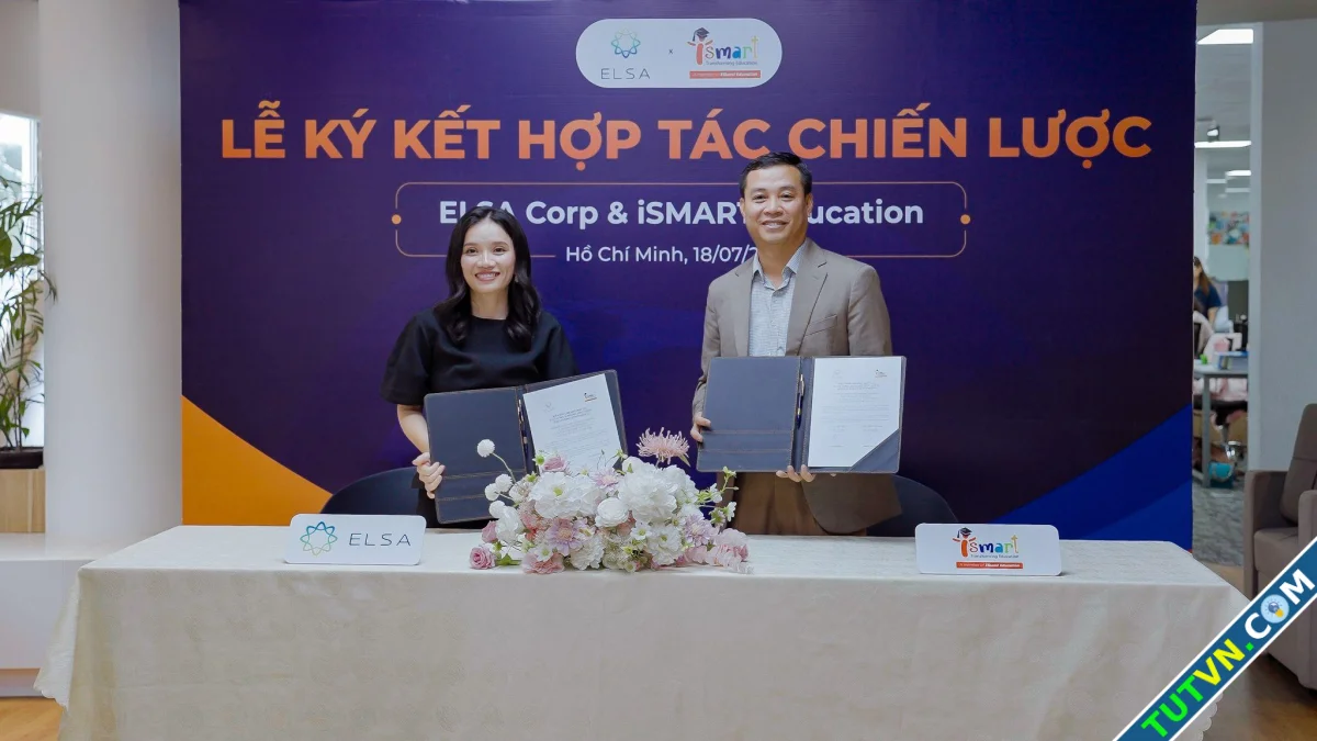 ELSA hợp tác iSmart Education nâng cấp chương trình dạy tiếng Anh-1.webp