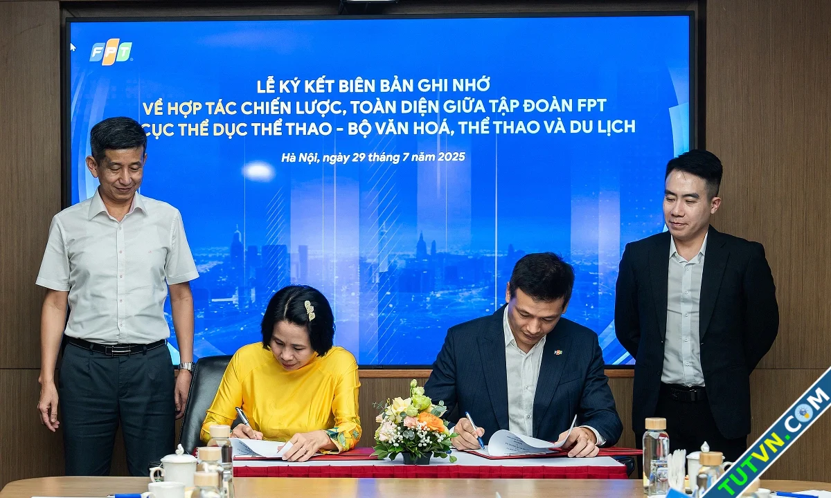 FPT hợp tác Cục Thể dục Thể thao tổ chức sự kiện chuyển đổi số-1.webp