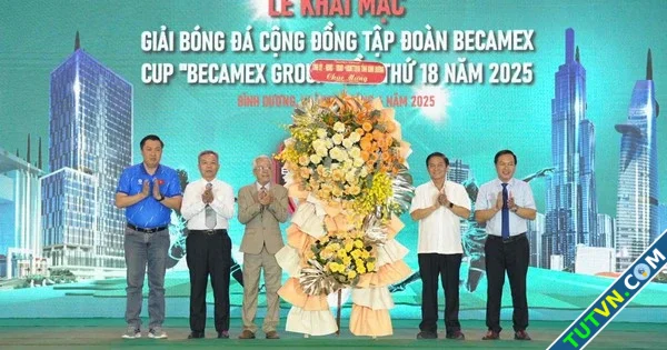 Gần 200 đội tranh tài giải bóng đá cộng đồng Tập đoàn Becamex 2025-1.webp