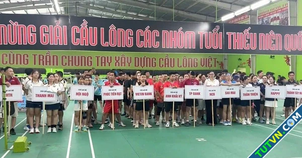 Giải cầu lông AKK mở rộng 2025 Nâng tầm sức khỏe bền vững đoàn kết-1.webp