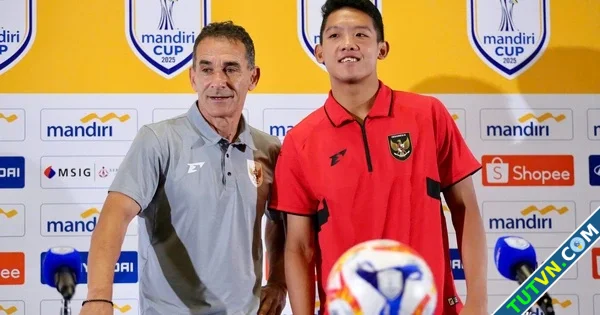 HLV chủ nhà Indonesia tuyên bố đanh thép Sẽ đánh bại U23 Thái Lan không cần luyện đá luân lưu-1.webp
