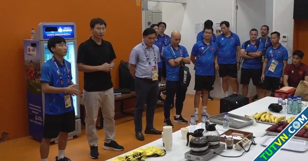 HLV Kim hô quyết tâm U23 Việt Nam phải thắng không khí cực nóng trước giờ G-1.webp