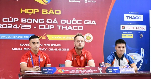 HLV Polking không muốn nhắc đến trận Nam Định từng thua đội CAHN Siêu cúp hoàn toàn khác-1.webp