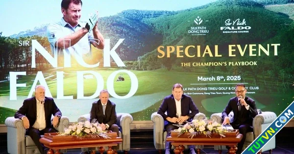 Huyền thoại Nick Faldo nói lời đặc biệt giúp golfer trẻ Việt Nam mơ về PGA Tour-1.webp