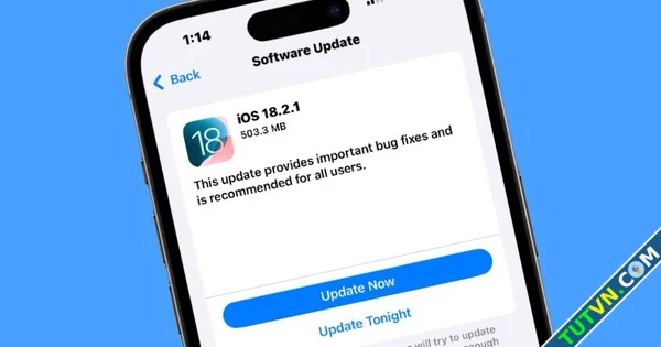 iOS 1821 chính thức phát hành-1.webp