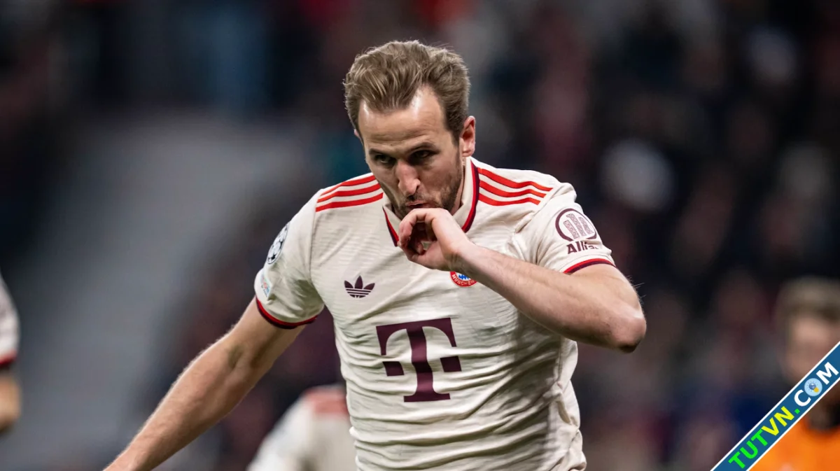 Kane đưa Bayern vào tứ kết Champions League-1.webp