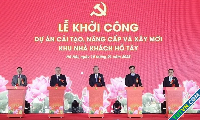 Khởi công dự án Nhà khách Hồ Tây-1.webp