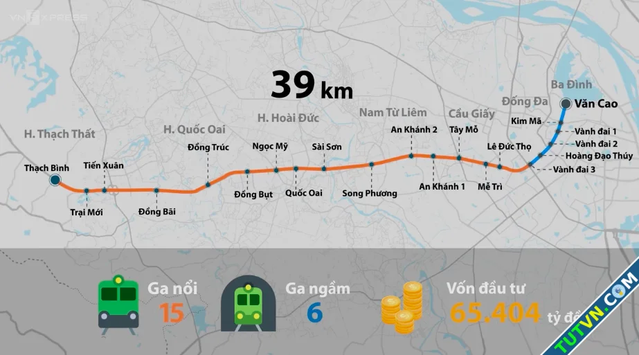 Khởi công tuyến đường sắt Văn Cao Hòa Lạc trong năm 2025-1.webp