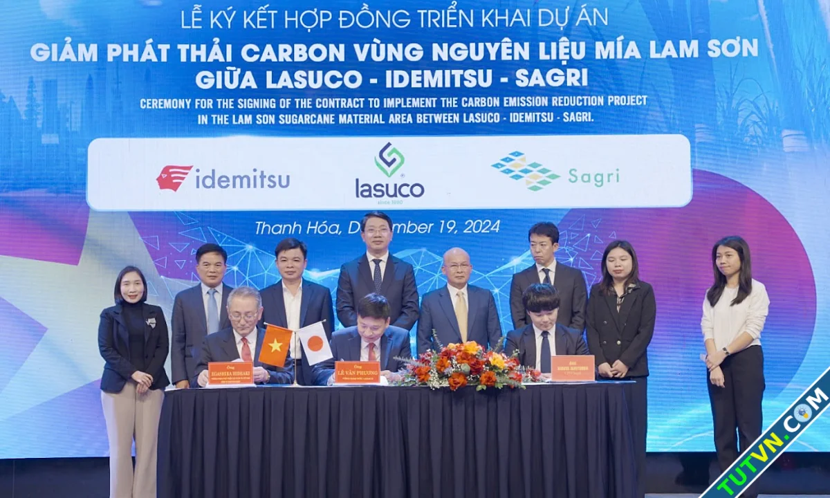 Lasuco Group hợp tác giảm phát thải carbon tại vùng nguyên liệu mía-1.webp