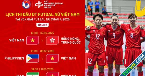 Lịch thi đấu futsal nữ Việt Nam hôm nay Quyết thắng Hồng Kông khởi đầu giấc mơ World Cup-1.webp