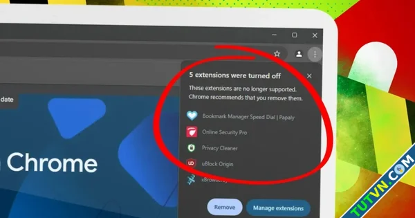 Lý do nhiều tiện ích mở rộng Google Chrome bỗng nhiên 039đột tử039-1.webp