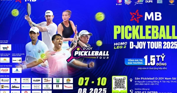 MB Pickleball DJoy Tour 2025 | HCMC Leg 2 chính thức khởi tranh-1.webp