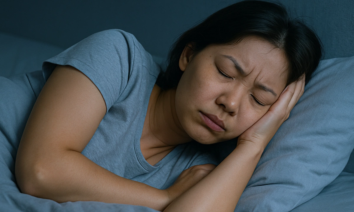Mẹo giúp phụ nữ mãn kinh ngủ xuyên đêm-1.webp