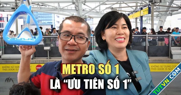 Người dân hào hứng đi tàu metro Metro số 1 là ưu tiên số 1-1.webp