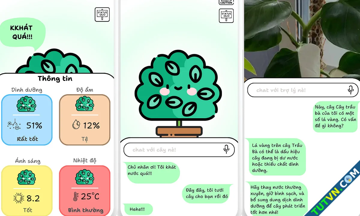 Nhóm sinh viên tạo ứng dụng AI trò chuyện với cây cối-1.webp