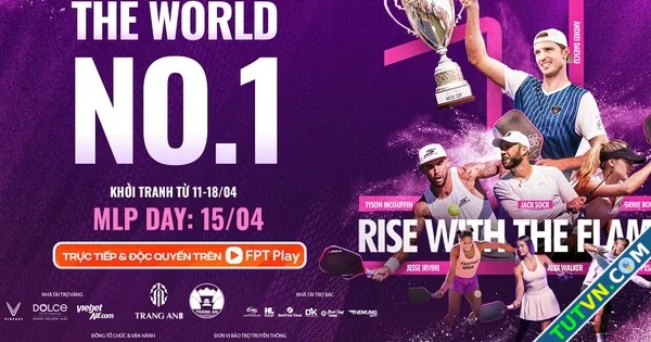 Những tay vợt pickleball hàng đầu thế giới hội tụ tại Rise with the flames xem kênh nào-1.webp