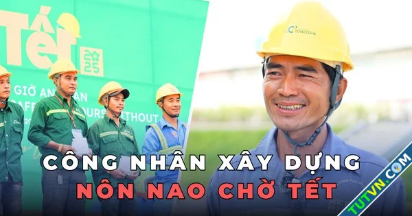 Nôn nao chờ tết giữa công trường công nhân xa quê làm đẹp khám sức khỏe miễn phí-1.webp