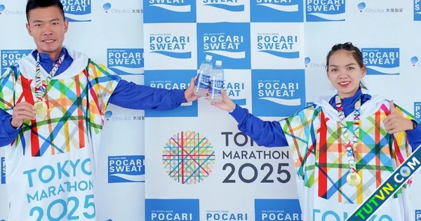 Pocari Sweat đã tiếp sức Hứa Thuận Long và Hoàng Thị Ngọc Hoa ra sao tại Tokyo-1.webp