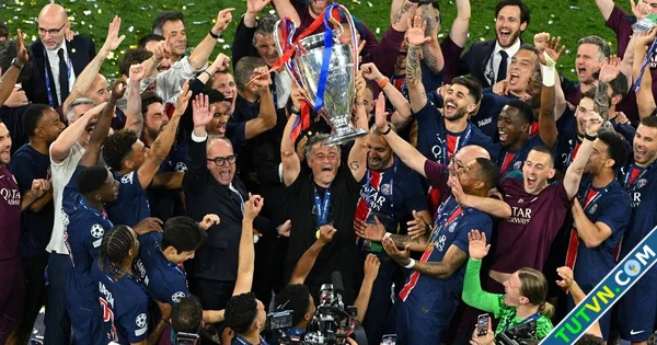 PSG thắng đậm nhất lịch sử Champions League HLV Enrique lập kỷ lục Mbappe nói lời ngọt ngào M...webp