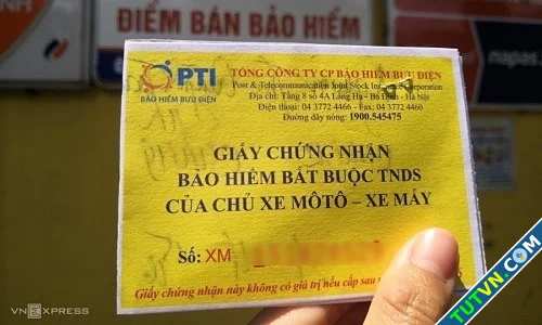 Quên mang giấy bảo hiểm xe máy ôtô sẽ bị phạt bao nhiêu tiền-1.webp