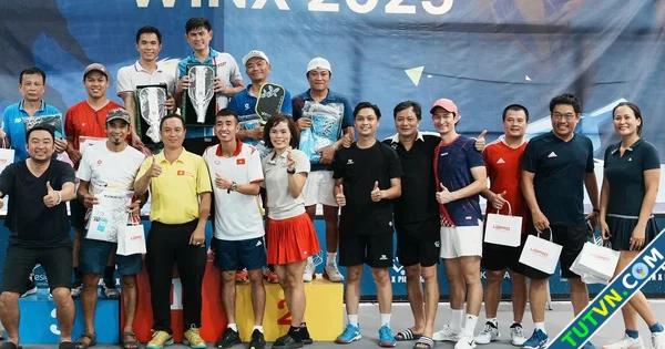 Rộn ràng ngày hội giao lưu pickleball ở giải TNSV-1.webp